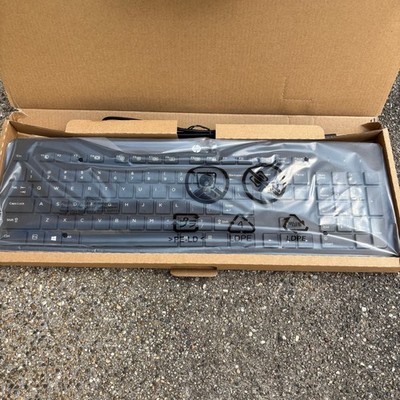 HP Genuine Wired Keyboard USB KBAR211 New In Box