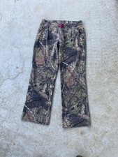 Mossy Oak Lounge Pants Womens Large Camo MO Country Fleece Drawstring Waist