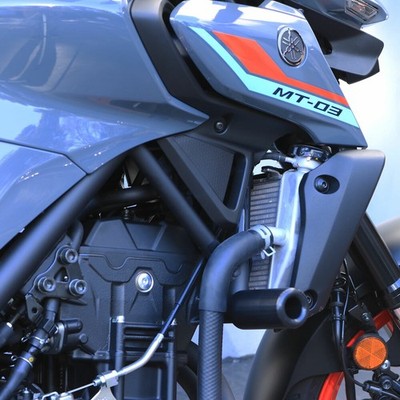 Shogun 750-6149 Frame Sliders Black No-Cut Yamaha MT-03 2020-2025
