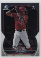 2023 Bowman Chrome Prospects Luis Torres #BCP-155 09br