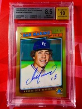 2025 Bowman Chrome Draft DAN MARINO Gold Auto /50 Dream Pick BGS Card Football