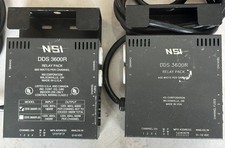 PAIR @ NSI 3 Pin DMX DDS3600R 4 Channel x 600...