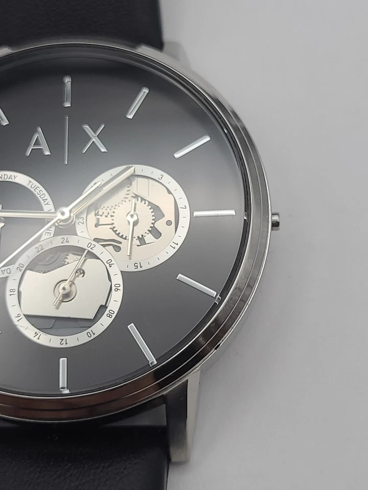 Armani Exchange Watch Mens Chronograph Black Dial AX2745 Quartz FOR PARTS  - Image 2 of 4