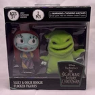 Disney Nightmare Before Christmas Sally & Oogie Boogie Flocked Figures 2-Pack