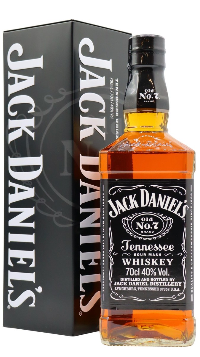 Jack Daniel's - Old No. 7 Tennessee Whiskey & Branded Gift Tin