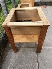 Solid Red Cedar Raised Planters