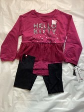 Hello Kitty Girls 2 Piece Set Size 4