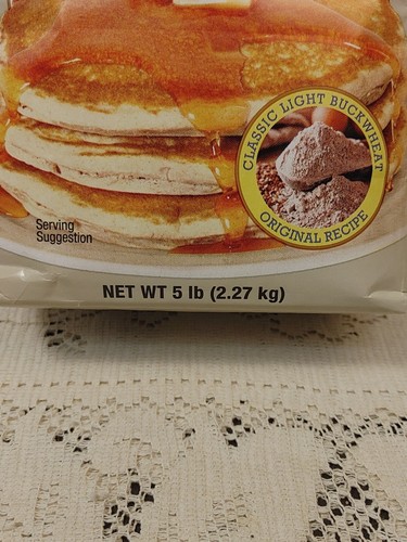 Old Fashioned Buckwheat Pancake Mix - 5 POUNDS! of Deliciousness! New Hope Mills - Picture 2 of 9