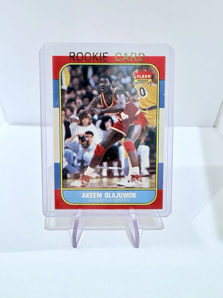 Hakeem Olajuwon Basketball Sports Trading Cards & Accessories