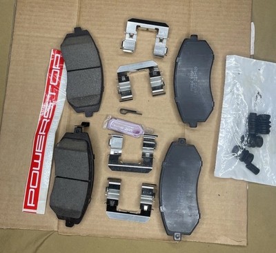 New Powerstop Z23-929 Carbon Fiber Ceramic Brake Pads Evolution Sport Free Ship