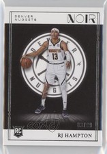 2020-21 Panini Noir Rookies Association Edition /99 RJ Hampton #151 s3g