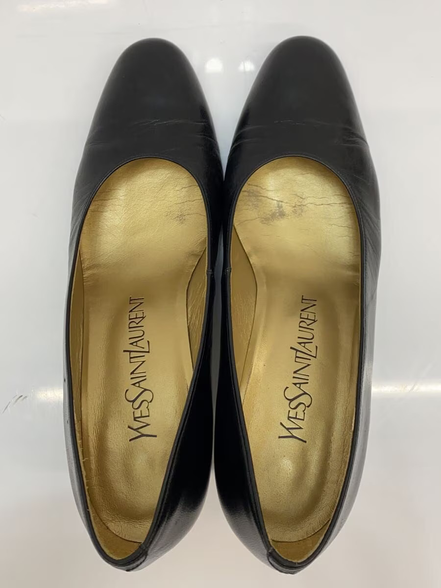 Yves Saint Laurent Pumps 34.5 Blk Rn Hk B 3 Jlg74 thumbnail 3