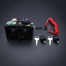 Boat Ignition Switch Panel Waterproof Outboard Engine Control Panel Direct Fit