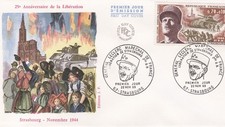 FRANCE 1969 FDC MARECHAL LECLERC YT 1608