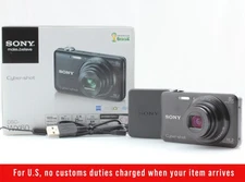 *English OK* Sony Cybershot DSC-WX60 Black Compact Digital Camera [MINT BOXED]