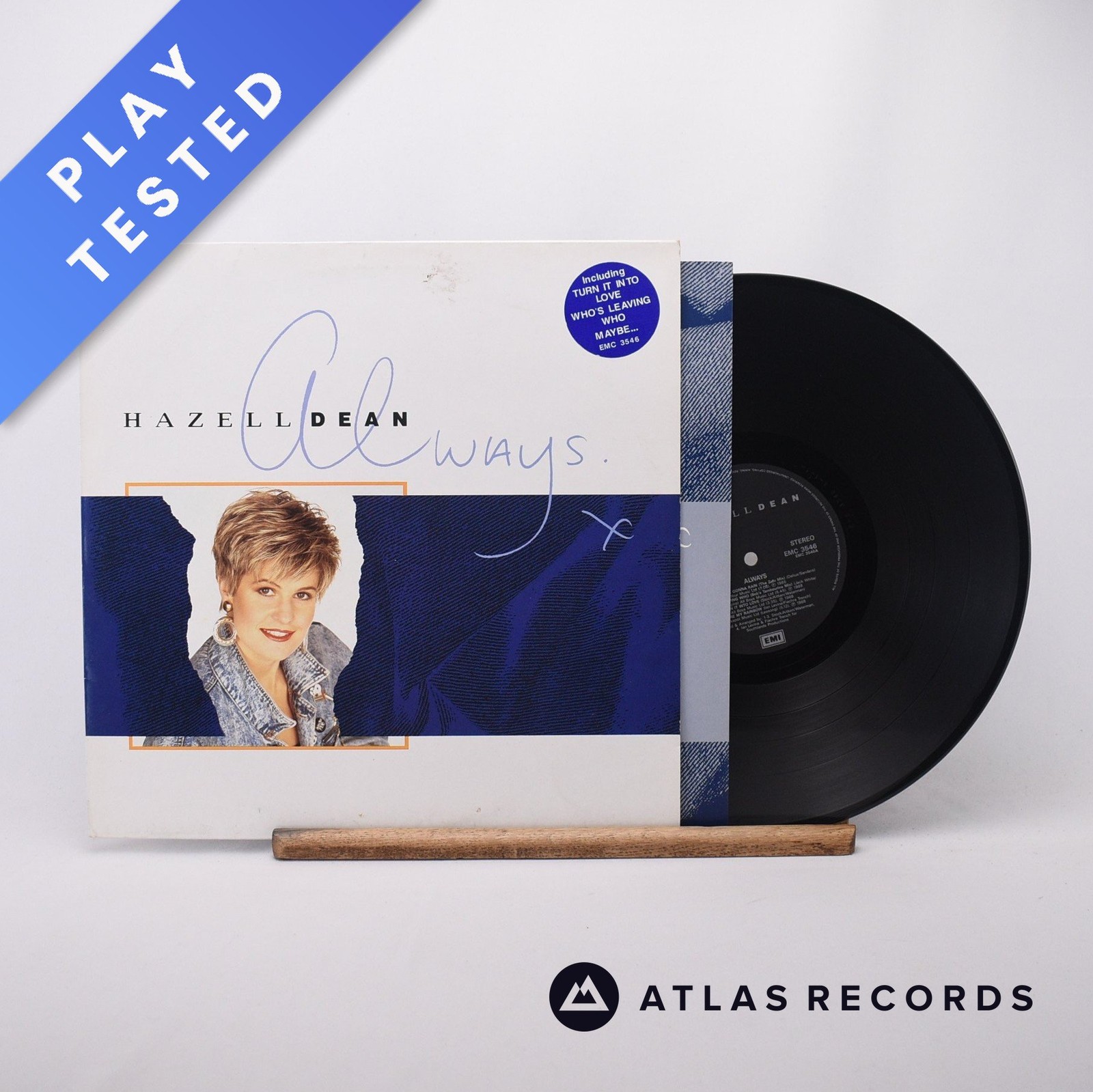 Hazell Dean Always LP Album Vinyl Record 1988 EMC 3546 EMI - VG+/EX