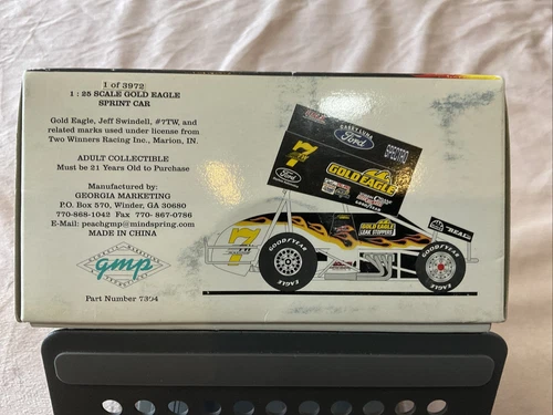 GMP 1997 Jeff Swindell #7TW Gold Eagle Leak 1/25 Scale Sprint Car - Picture 3 of 10