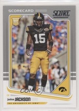 2018 Score Rookies Scorecard Joshua Jackson #333 o6n