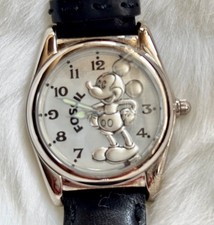 Fossil Limited Edition, Mickey & Co. Watch, Collectable Wood Toy, FREE STD SHIP