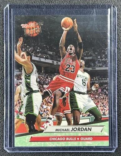 MICHAEL JORDAN 1992-93 FLEER ULTRA BASKETBALL #27 BULLS