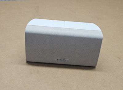 Bose PERFECT Center Horizontal Speaker Double Cube Acoustimass/Lifestyle White