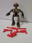 Vtg TMNT FUGITOID 1990 - 100% COMPLETE Robot ALL WEAPONS Ninja Turtles