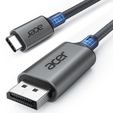 USB C to DisplayPort Cable 6.6 FT 4K 60HZ 2K 165Hz , Type-C to DisplayPort C...