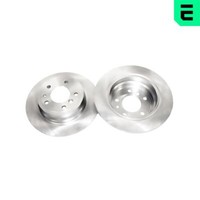 Optimal 2X Bremsscheibe Hinten Ø300 Mm Voll Beschichtet FüR BMW 5Er E34 520I