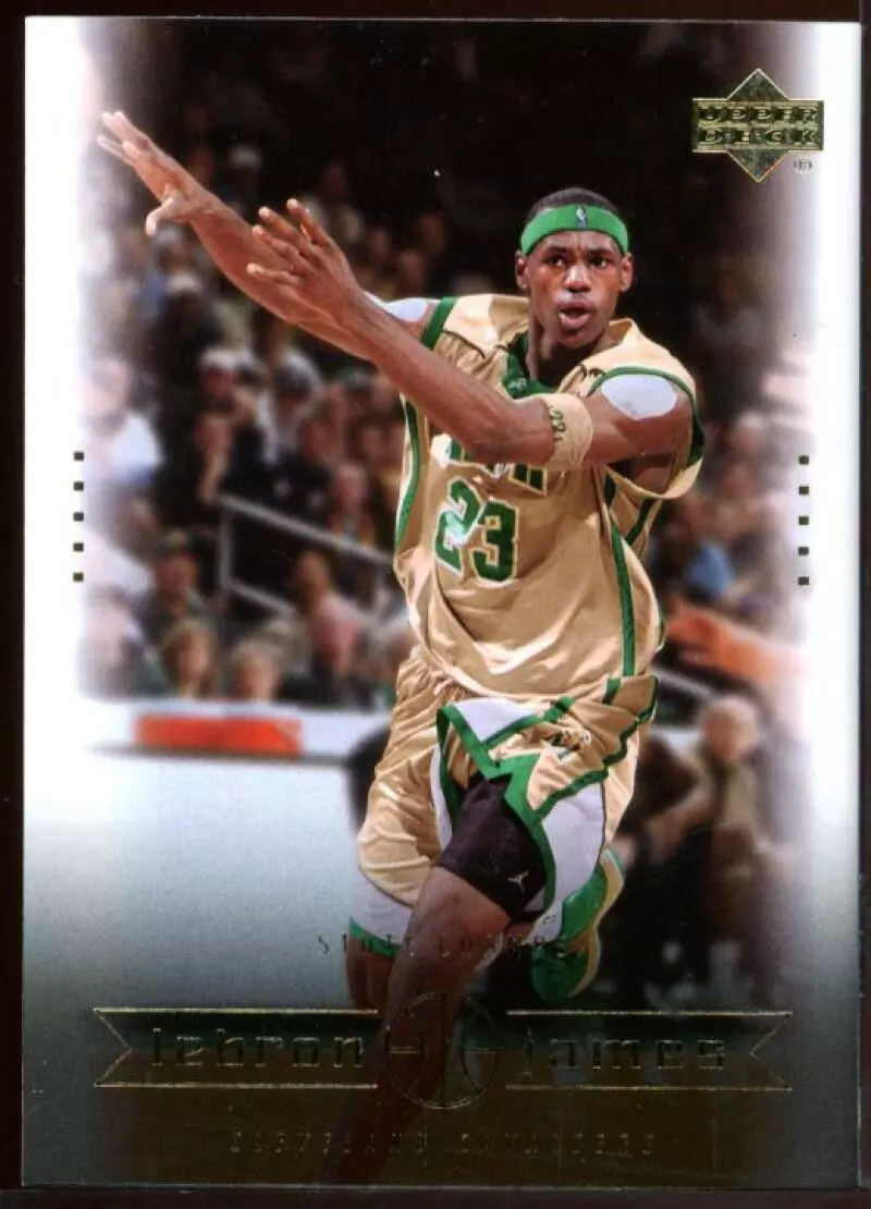 2003 Upper Deck 2 State Champs Lebron James Cavaliers Rookie Card