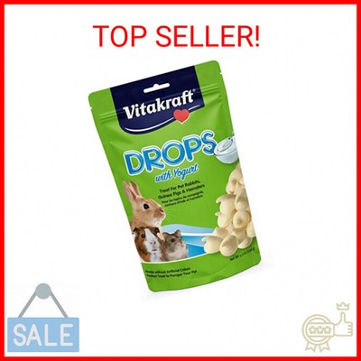 Vitakraft Rabbit Yogurt Drops Treat, 5.3 Ounce Pouch