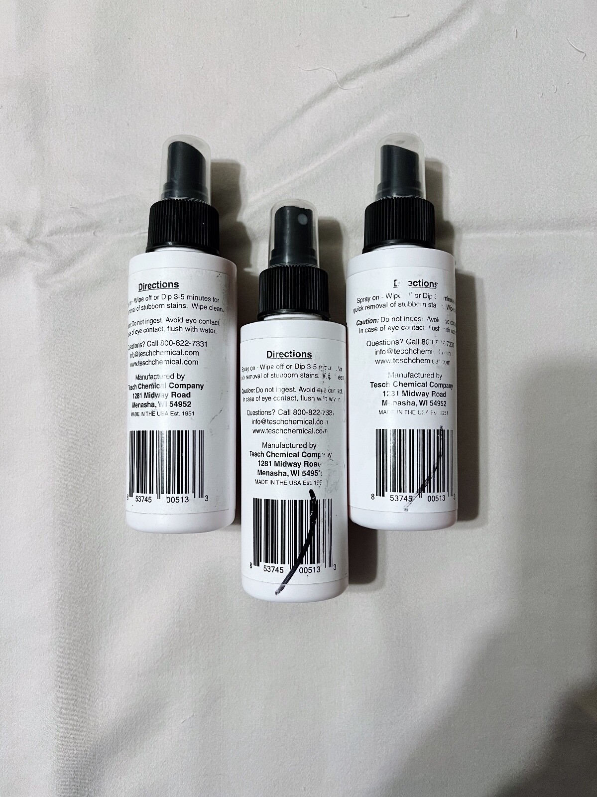 Fishing Lure Cleaner Package of 3 Fresh and Salt Water Lures of 4oz each Jigs eBay