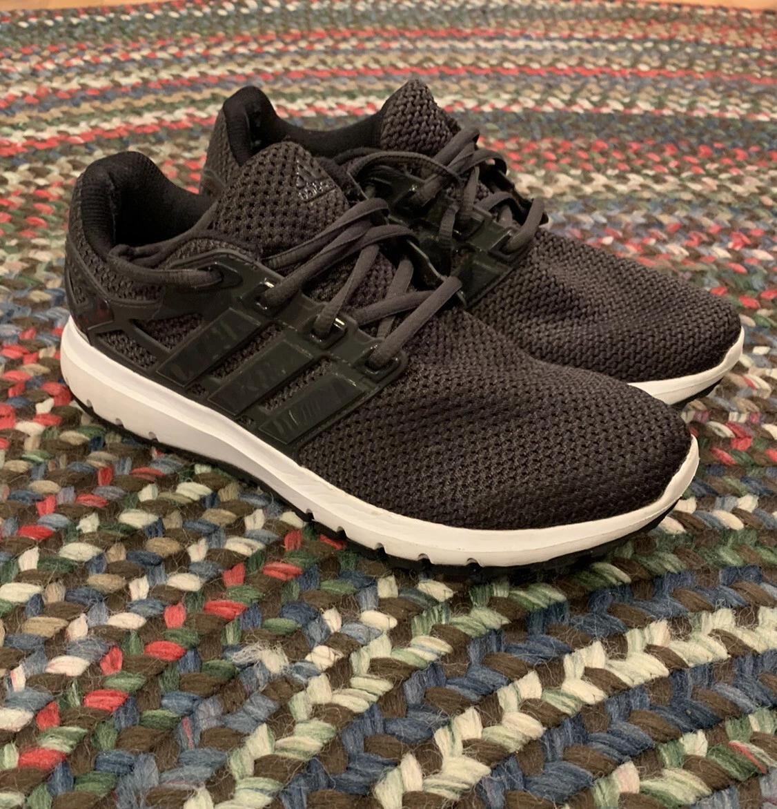 ADIDAS ENERGY Black CLOUDFOAM Running Shoe/workout Shoe | eBay