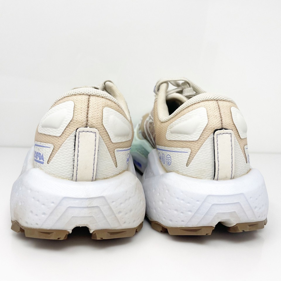 Brooks Womens Caldera 7 1204041B227 Beige Running Shoes Sneakers Size 8