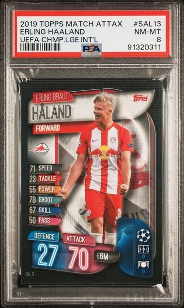 2019-20 Topps UCL Match Attax US Edition - Erling Haaland #SAL 13  