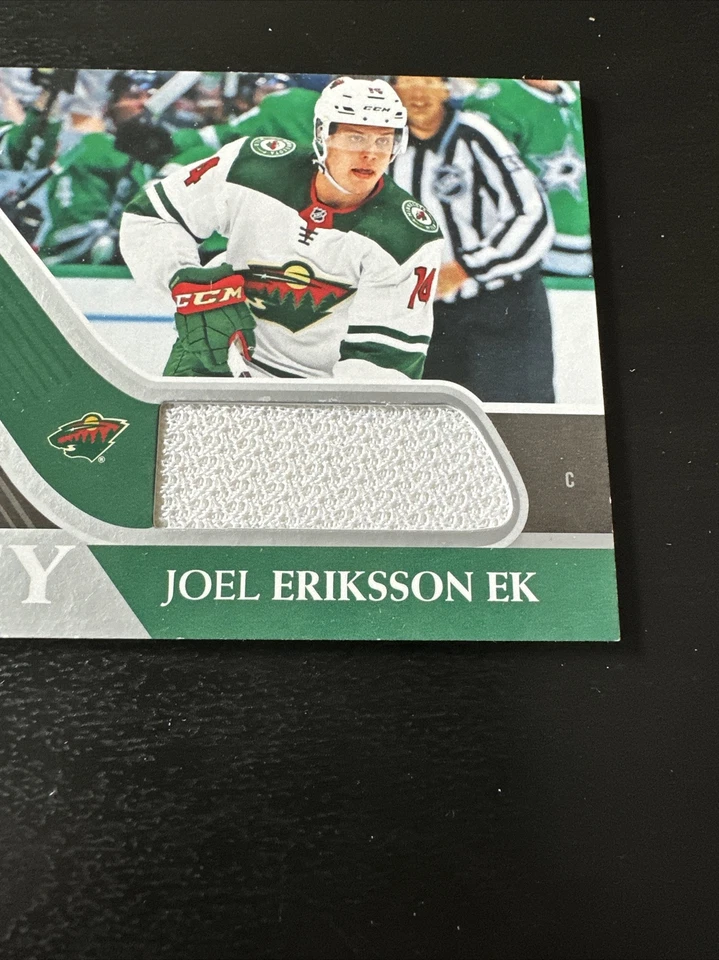 2020-21 Upper Deck UD Game Jersey JOEL ERIKSSON EK #GJ-JE 20-21 UD MINNESOTA - Image 2 of 2