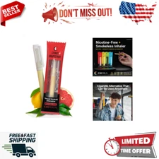 Smokeless Inhaler - Citrus Grapefruit Natural Alternative to Smoking & Vaping