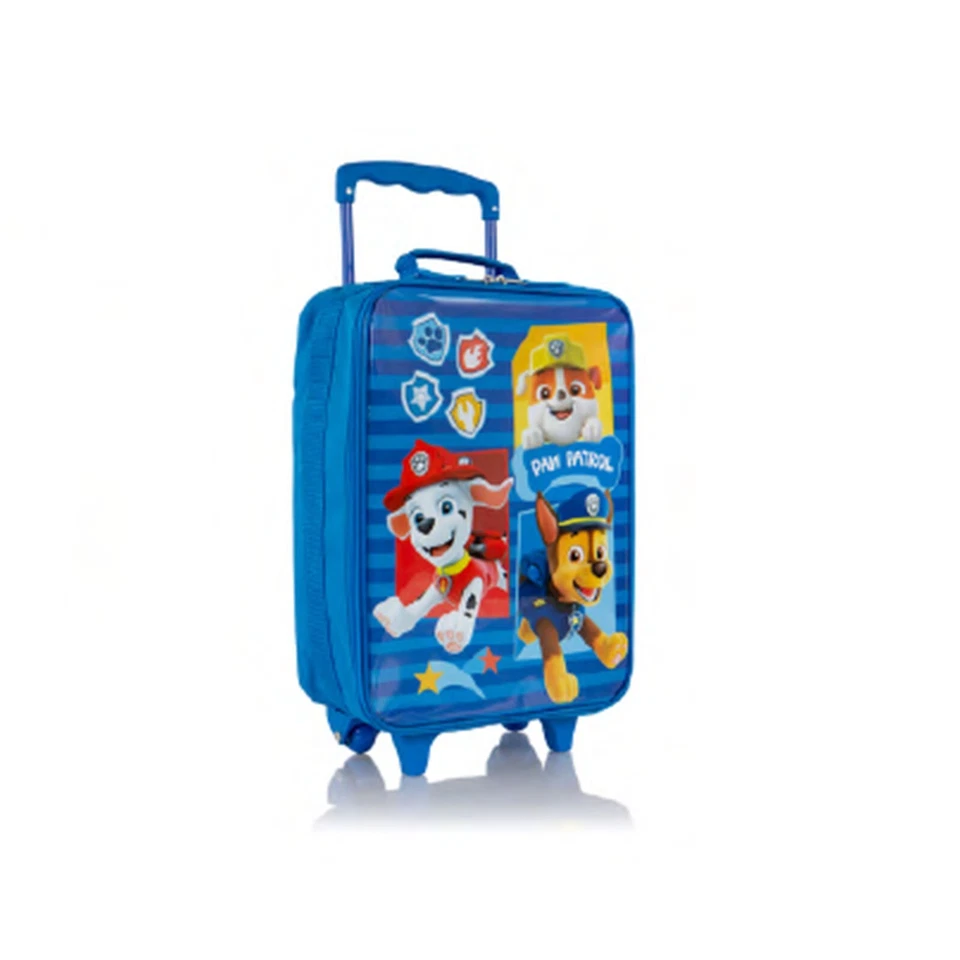 PAWPATROL Paw Patrol Kids Carry-On Luggage With Wheels 17" Softside Travel Suitcase New