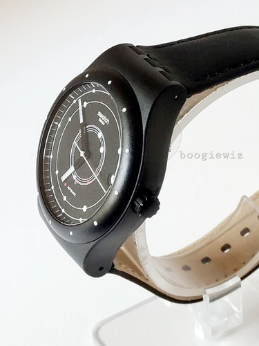 SWATCH, SWISS MADE, MEN'S SISTEM 51 BLACK, STARS AUTOMATIC WATCH, SUTB400, NIB - Picture 4 of 10