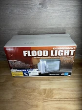 Lights Of America Flourescent Security Fixture Flood Light White FloureX 500W