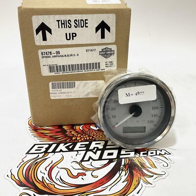 NOS Genuine Harley 2009-2011 Dyna Speedometer M-4877 67478-09 | eBay
