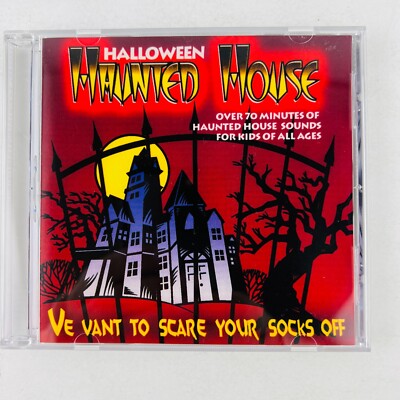 Halloween Haunted House CD 70 mins Ve Vant To Scare Your Socks Off