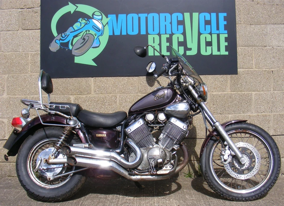 Reposapiés delantero izquierdo Yamaha XV 535 Virago con suspensión 1987 a 2003 XV535 A801 Foto 3 de 4