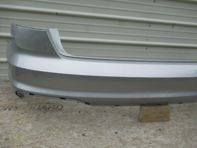 2017-2018 AUDI A4 S-LINE REAR BUMPER COVER PANEL PLASTIC SILVER