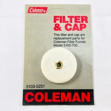 NOS Coleman Lantern and Stove Fuel Funnel Filter