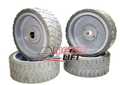 NEW GENIE GS SCISSOR LIFT WHEEL TIRE ASSEMBLY 105122 12X4.5 RIM NON MARKING 1930