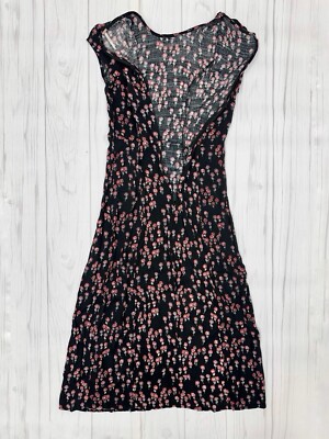 knee length dresses for ladies Blue Linen Blend Lace Midi Dress – Mint Velvet