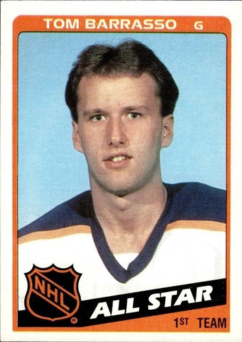 TOM BARRASSO 1984-85 Topps Hockey #158 BUY ANY 2 ITEMS FOR 50% OFF B209R2S29P2