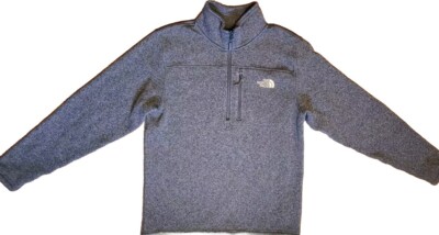 The North Face Sweater Men s M Brown Canyonlands 1/2 Zip Pullover Fleece Jacket