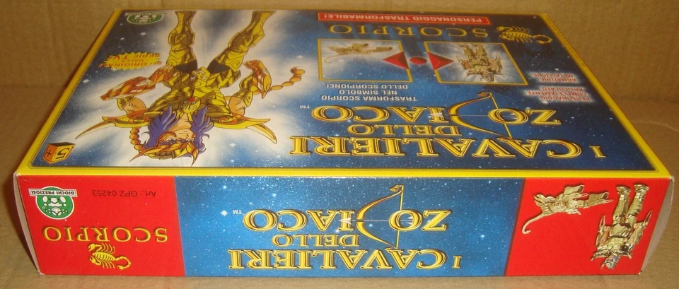 I CAVALIERI DELLO ZODIACO SCORPIO GIOCHI PREZIOSI 2000 SAINT SEIYA MYTH CLOTH - Immagine 3 di 4