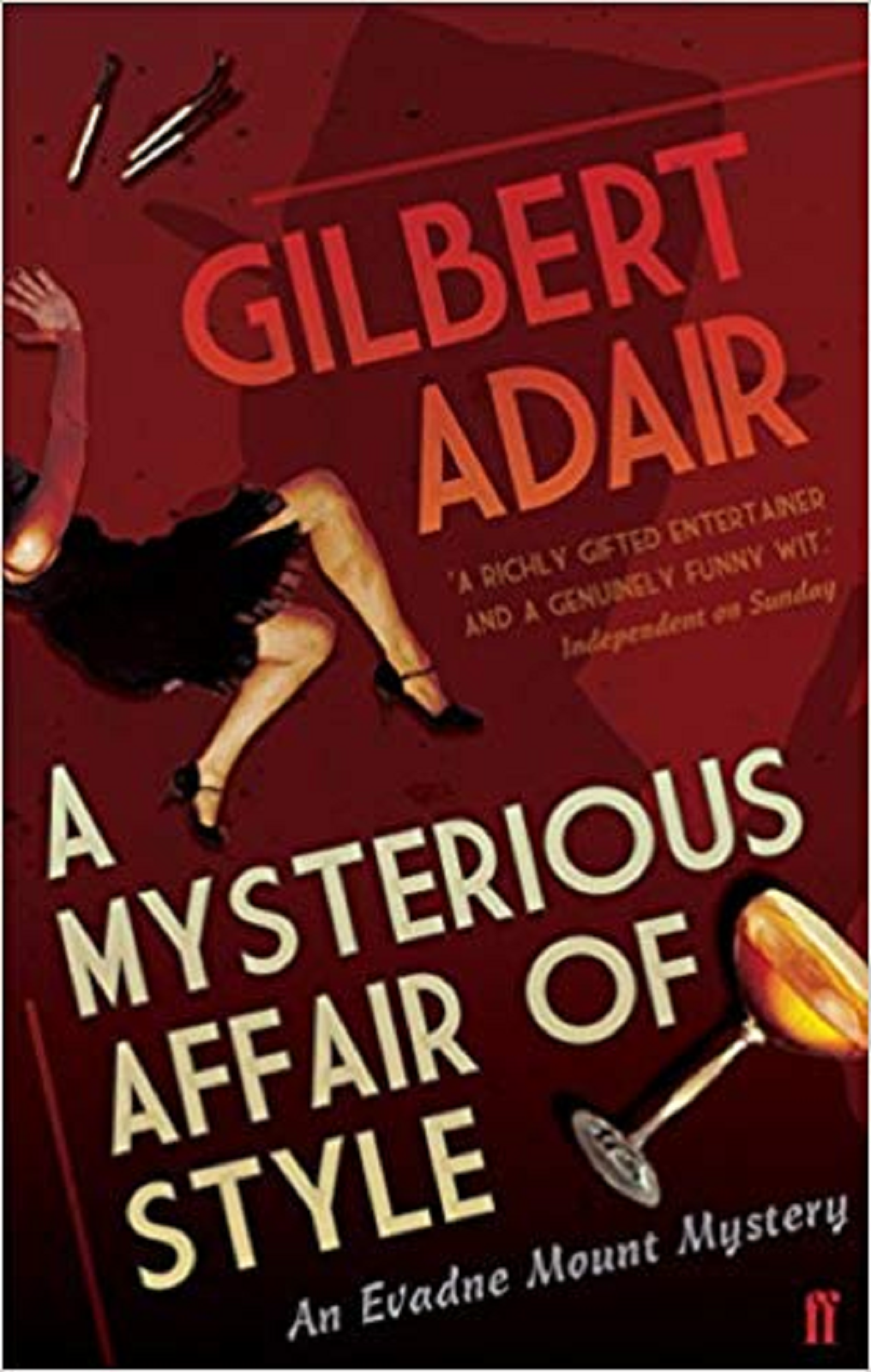 A Mysterious Affair of Style by Gilbert Adair (Paperback) Book